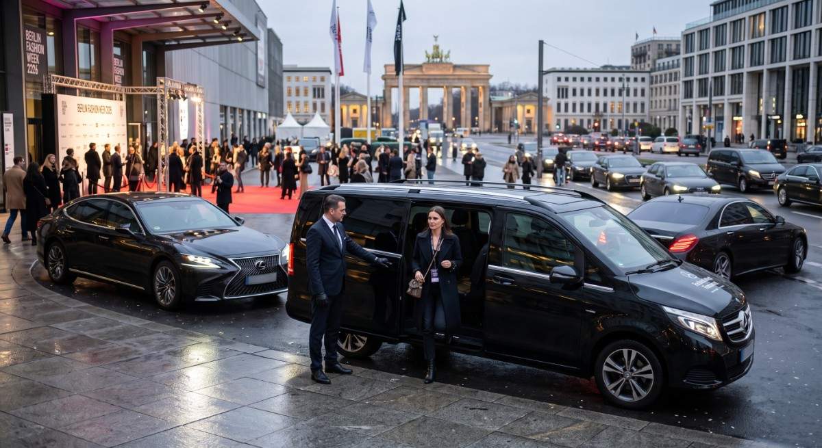 Berlin Fashion Week 2026 Transfer | Luxury VIP Car Service & Chauffeur in Berlin